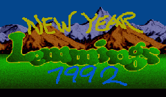 New Year Lemmings 1992